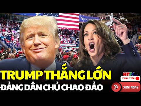 f09f94b4nuoc my rung dong trump ra don set danh ty le ung ho tang vot dang dan chu cham day ky luc