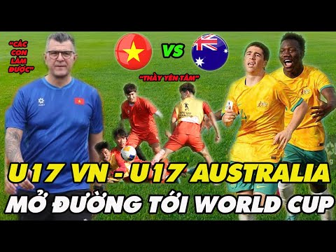 f09f94b4truc tiep u17vn vs u17 australiau17 viet nam gay soc truoc doi thu thuong thangmo duong den w cup