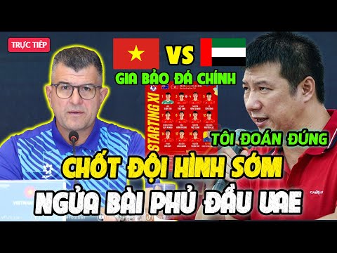 f09f94b4vua hop bao xong hlv roland chot doi hinh som dau uae u17 viet nam ngua bai danh phu dau