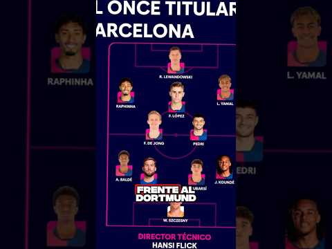 f09f9aa8 alineacion confirmada de barcelona vs dortmund flick sorprende en el 11 previa y prediccionf09f94a5