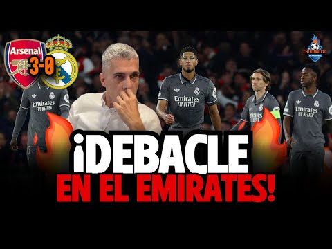 f09fa4af batacazo del real madrid contra el arsenal resumen chiringuito inside