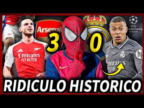 f09fa5b5humillacion historica el arsenal golea y aplasta al real madrid 3 0 bano descomunal
