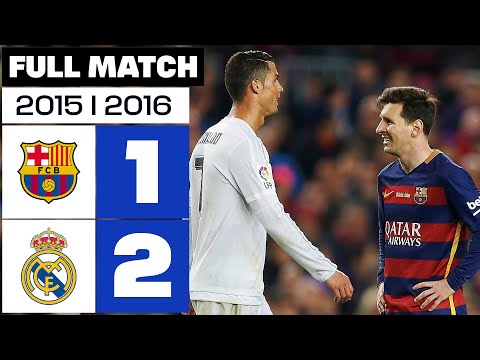 fc barcelona vs real madrid 1 2 2015 2016 partido completo