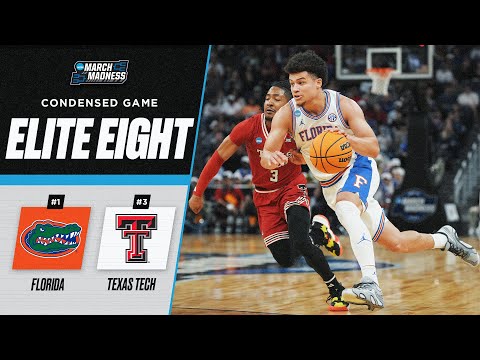 florida vs texas tech elite eight ncaa tournament extended highlights