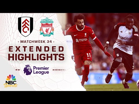 fulham v liverpool premier league highlights 4 21 2024 nbc sports