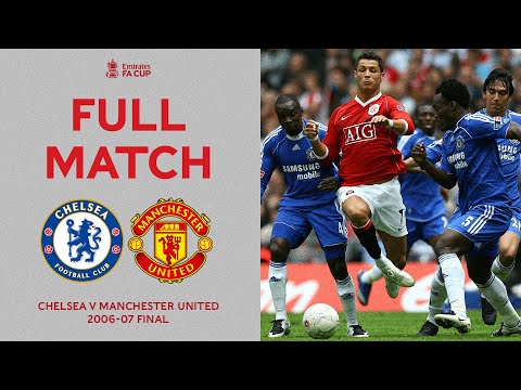 full match two giants clash at the new wembley stadium chelsea v man united fa cup final 06 07