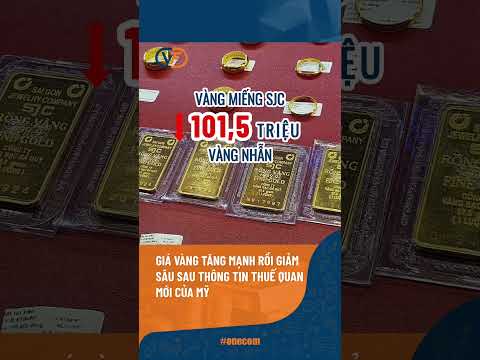 gia vang tang manh roi giam sau sau thong tin thue quan moi cua my