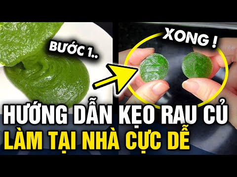 giua lum xum keo rau cu kera ba me huong dan cach tu lam tai nha cuc de tin 3 phut