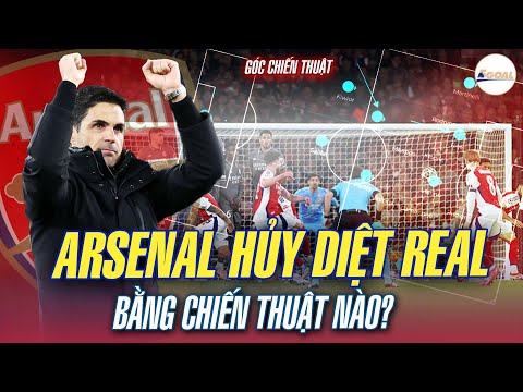 goc chien thuat arsenal da huy diet real madrid bang muu tri cua arteta nhu the nao