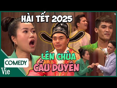 hai tet 2025 len chua cau duyen lam vy da duong lam truong giang mac van khoa anh tu