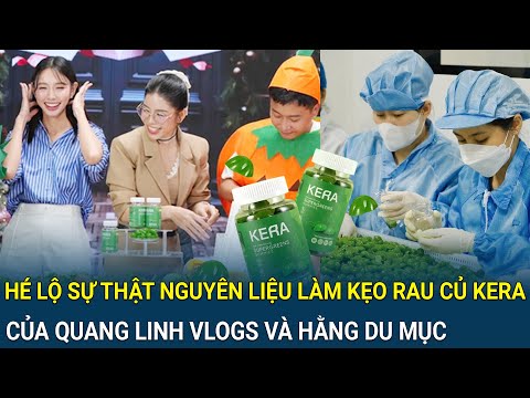 he lo su that nguyen lieu lam keo rau cu kera cua quang linh vlogs va hang du muc