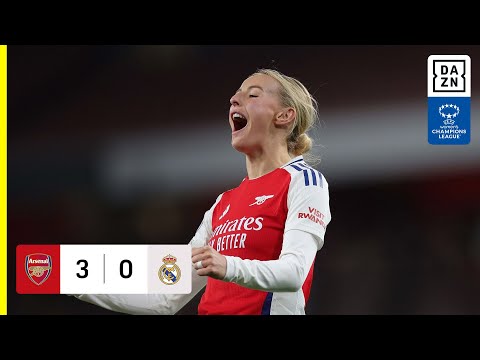 highlights arsenal fc vs real madrid cf uefa womens champions league 2024 25 espanol