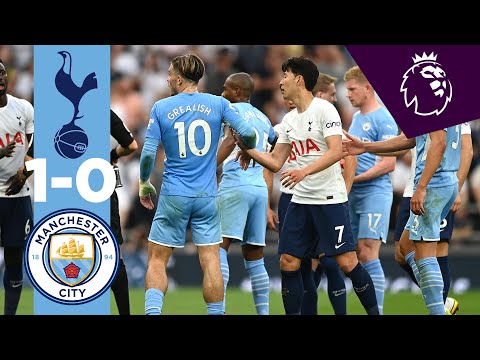 highlights spurs 1 0 man city opening day defeat