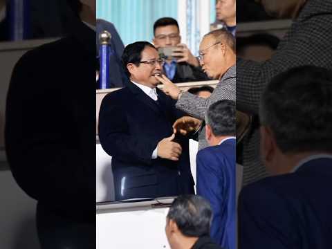 hlv park hang seo doan voi thu tuong pham minh chinh 2 0 cho viet nam vlogminhhai parkhangseo