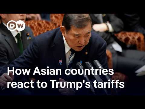 how asian nations react to donald trumps tariff turmoil dw news