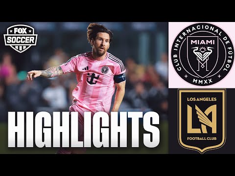 inter miami vs lafc highlights concacaf champions cup fox soccer