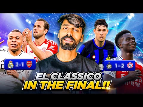 is real madrid really gonna humiliate arsenal barcelona cannot bottle champions league divyansh