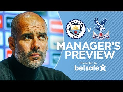 its tough to pick starting xi man city v crystal palace pep guardiola press conference