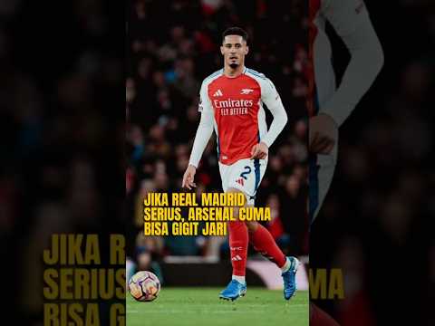 jika real madrid serius arsenal cuma bisa gigit jari realmadrid