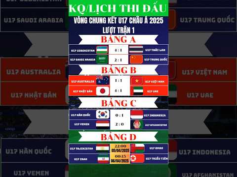 ket qua u17 viet nam vck u17 chau a 2025