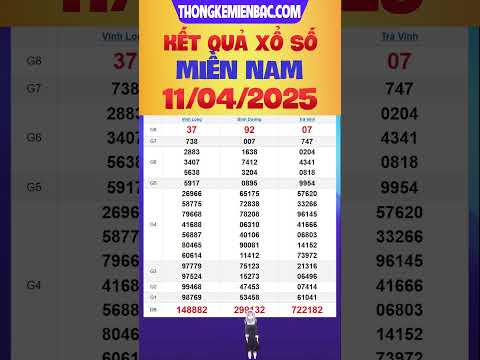 ket qua xo so mien nam hom nay ngay 11 4 2025 xs mien nam xsmn 11 4