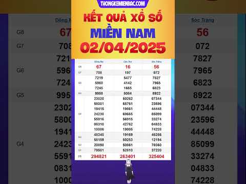 ket qua xo so mien nam hom nay ngay 2 4 2025 xs mien nam xsmn 2 4