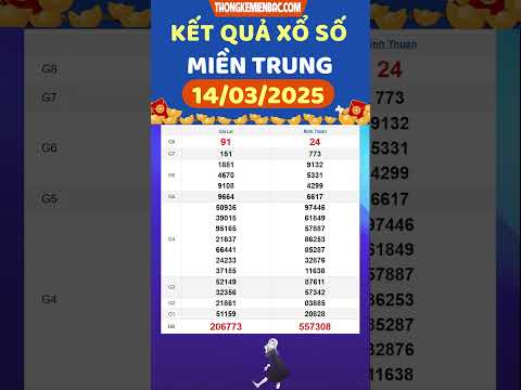ket qua xo so mien trung hom nay ngay 14 3 2025 xs mien trung sxmt kqxsmt xsmt 14 3