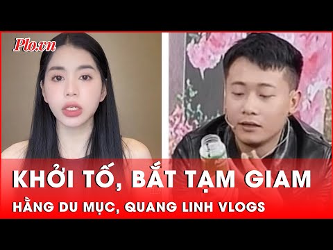 khoi to bat tam giam hang du muc va quang linh vlog tin nhanh