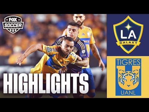 la galaxy vs tigres uanl highlights concacaf champions cup fox soccer