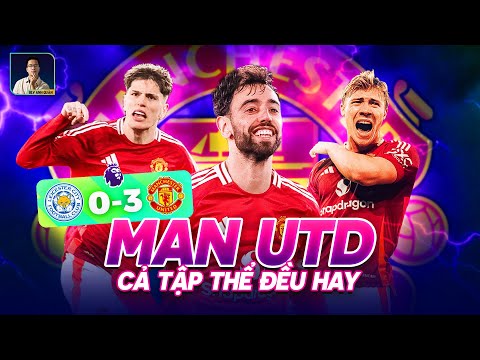 leicester man united bruno toa sang hojlund garnacho dut con khat ban thang i premier league
