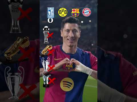 lewandowski trophies by team lech borussia dortmund barcelona bayern munich footballshorts
