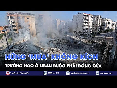 lien tuc hung mua khong kich nhieu truong hoc o liban buoc phai dong cua vnews