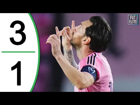lionel messi 2 goals inter miami vs lafc 3 1 extended highlights goals 2025