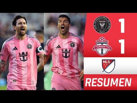 lionel messi al rescate con gol en empate de inter miami vs toronto fc y mantiene el invicto en mls