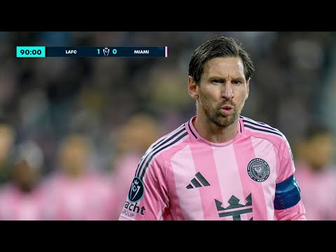 lionel messi vs los angeles fc inter miami vs los angleles 0 1