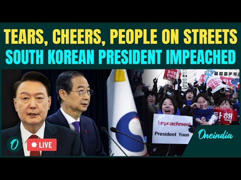 live south korea removes president yoon martial law fallout shocks nation