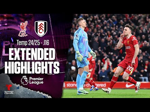 liverpool vs fulham highlights premier league jornada 16 telemundo deportes