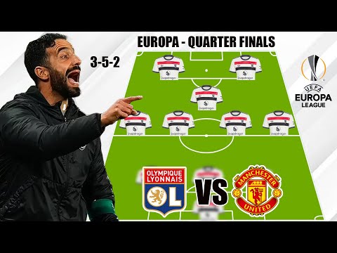 lyon vs man united deadly midfield amorims ideal 3 5 2 lineup europa league 2024 25