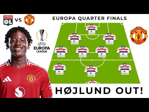 lyon vs man united mainoo starts in powerful 3 4 2 1 lineup without hojlund uel 2024 25 clash