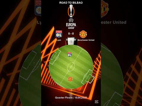 lyon vs manchester united football lyon manchesterunited europaleague