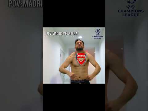 madrid vs arsenal f09fa5b6f09f94a5 realmadrid madrid arsenal championsleague edit humor humour fyp parati