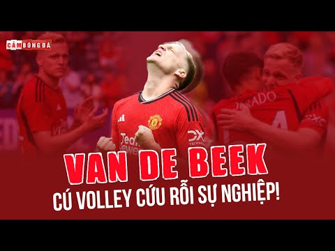 man united 1 0 lyon a loi cu volley cuu roi su nghiep cua van de beek