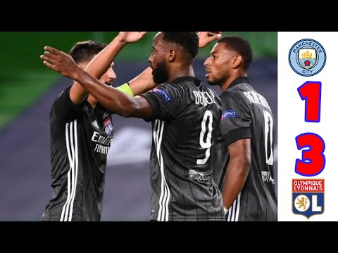 manchester city vs lyon 1 3 all goals con dia chan thuc su