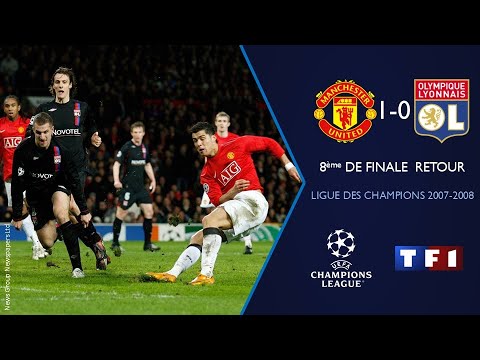 manchester united 1 0 ol 8eme de finale retour ligue des champions 2007 2008 tf1 fr