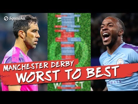 manchester united man city ranked from worst to best 1