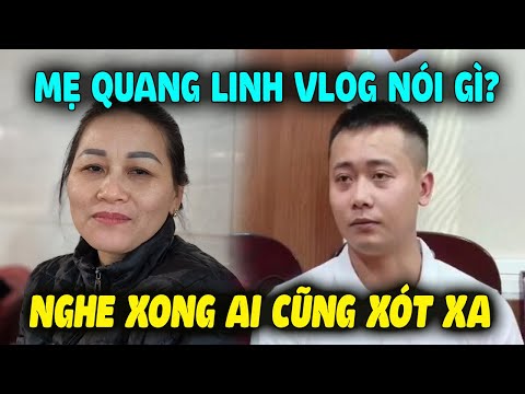 me quang linh vlogs noi gi khi con trai bi bat nghe xong ai cung xot