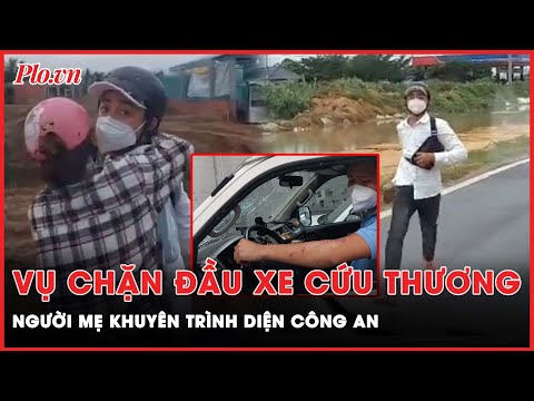 me thanh nien dap kinh xe cuu thuong khuyen con ra trinh dien plo