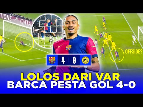 menang 4 0 barca bikin dortmund setara tim medioker yg nyasar ke 8 besar hansiball tak terkalahkan