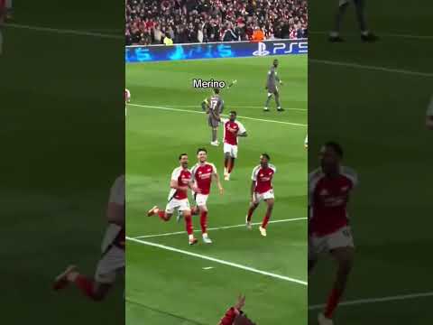 merino arsenal vs real madrid 3 0 champions league 2024 25 shorts footballforyouedit