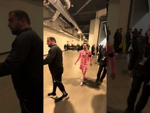messi enojado abandona la cancha tras la derrota del intermiami ante lafc